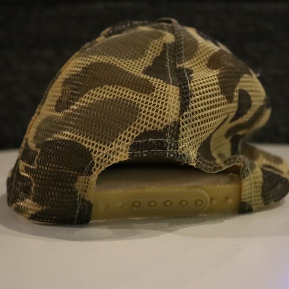 Vintage Snap Back, Adjustable Farmer Hunting Mesh Trucker Hat - Picture 5 of 6